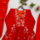 Floral Vine Chanderi Suit