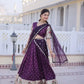 Dola Silk Meena Weaving Lehenga Set with Dupatta