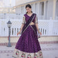 Dola Silk Meena Weaving Lehenga Set with Dupatta