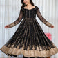 Zari Sequin Anarkali Gown