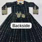 Zari Sequin Anarkali Gown