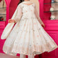 Zari Sequin Anarkali Gown