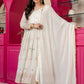 Zari Sequin Anarkali Gown