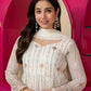 Zari Sequin Anarkali Gown