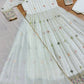 Zari Sequin Anarkali Gown