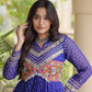 Bandhani Kutchi Patchwork Anarkali Gown