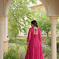 Bandhani Kutchi Patchwork Anarkali Gown