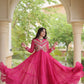 Bandhani Kutchi Patchwork Anarkali Gown