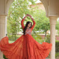 Bandhani Kutchi Patchwork Anarkali Gown