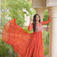Bandhani Kutchi Patchwork Anarkali Gown