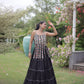 Kutchi Patchwork Tiered Lehenga