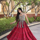 Kutchi Patchwork Tiered Lehenga