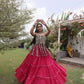 Kutchi Patchwork Tiered Lehenga