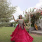 Kutchi Patchwork Tiered Lehenga