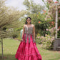 Kutchi Patchwork Tiered Lehenga