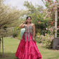 Kutchi Patchwork Tiered Lehenga