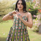 Kutchi Patchwork Tiered Lehenga