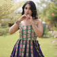 Kutchi Patchwork Tiered Lehenga