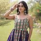 Kutchi Patchwork Tiered Lehenga