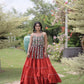 Kutchi Patchwork Tiered Lehenga