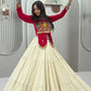 Kodi Gamthi Handwork Lehenga Set