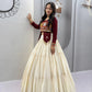 Kodi Gamthi Handwork Lehenga Set