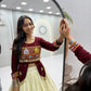 Kodi Gamthi Handwork Lehenga Set