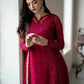 Designer Faux Georgette Embroidered Suit Set