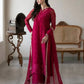 Designer Faux Georgette Embroidered Suit Set