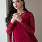 Designer Faux Georgette Embroidered Suit Set