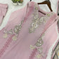 Sequin Paisley Scalloped Kurti Set