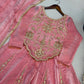 Dusty Rose Sequin Sharara Set