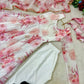 Floral Organza Taby Silk Anarkali Gown Set with Dupatta