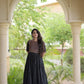 Kora Cotton Gota Patti Anarkali