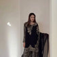 Sequin Floral Embroidered Sharara Set