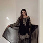Sequin Floral Embroidered Sharara Set