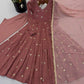 Star Sequin Embroidered Anarkali Set