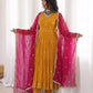 Star Sequin Embroidered Anarkali Set