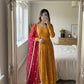 Star Sequin Embroidered Anarkali Set