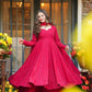 Designer Blooming Georgette Anarkali Suit Set