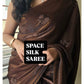 Floral Beaded Silk Saree