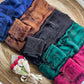 Floral Beaded Silk Saree