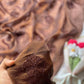 Floral Beaded Silk Saree