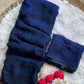 Floral Beaded Silk Saree
