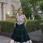 Rayon Kutchi Embroidered Lehenga Set