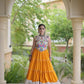 Rayon Kutchi Embroidered Lehenga Set