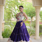 Rayon Kutchi Embroidered Lehenga Set