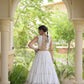 Rayon Kutchi Embroidered Lehenga Set
