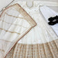 Sequin Border Designer Flared Anarkali Suit in silk fabric