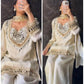 Mirror Work Fendy Silk Sharara Set with Dupatta